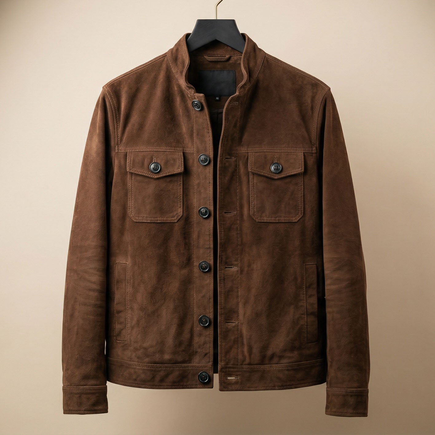 Raffaele Suede Field Jacket